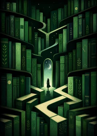 Capa ilustrativa de A Biblioteca da Meia-Noite